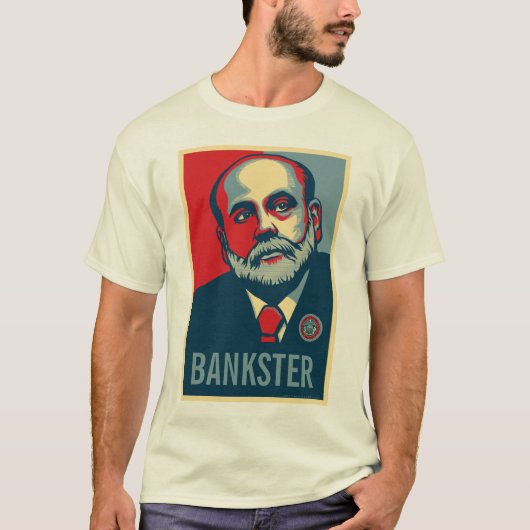 Shirt van de Federal Reserve Ben Bernanke (Voorkant)