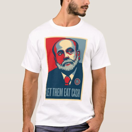 Shirt van de Federal Reserve Ben Bernanke (Voorkant)