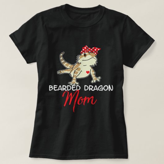 Shirt van de gedekte draak voor mam, Funny Moederd (Design voorkant)