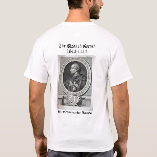 Shirt van de Gezegende Gerard (Achterkant)