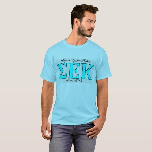 SHIRT van de Griekse Mannen SEK (Voorkant volledig)