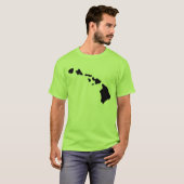 Shirt van de Hawaiiaanse eilanden (Voorkant volledig)