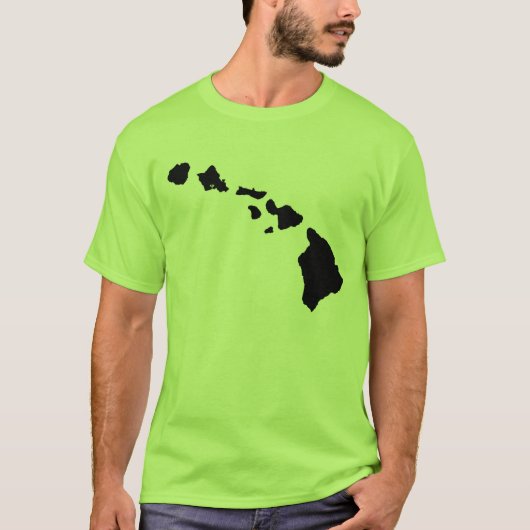 Shirt van de Hawaiiaanse eilanden (Voorkant)