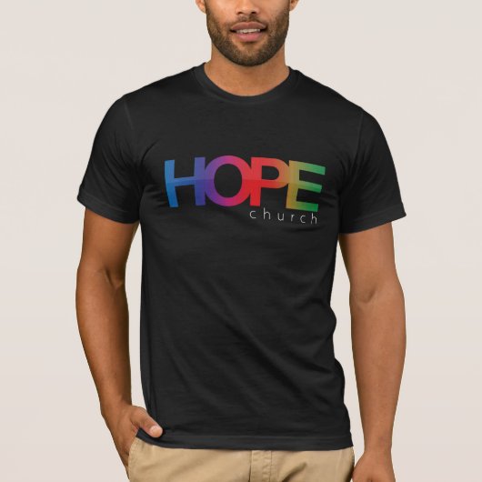 Shirt van de Hogekerenregenboog (Voorkant)
