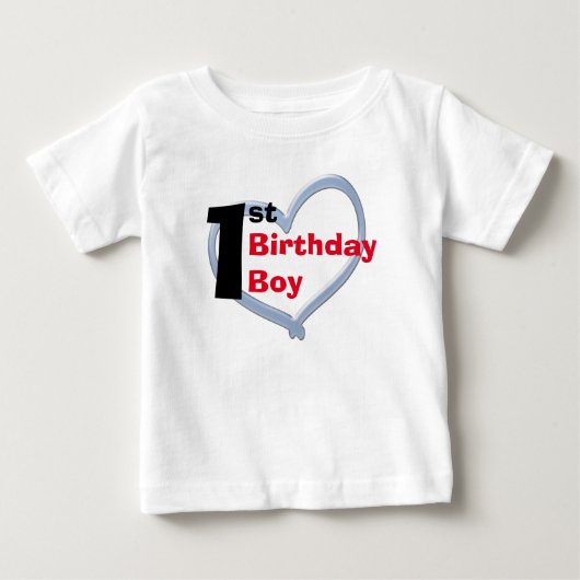 Shirt van de jongen van de geboorte (1e) (Voorkant)