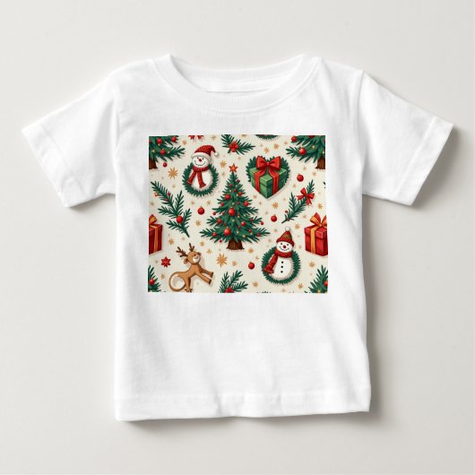 Shirt van de kerstbaby (Voorkant)