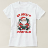 Shirt van de Kerstboekenclub (Design voorkant)