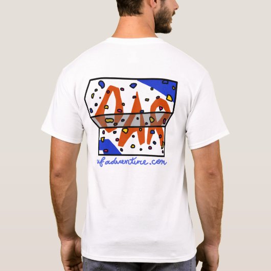 Shirt van de klimwand (Achterkant)