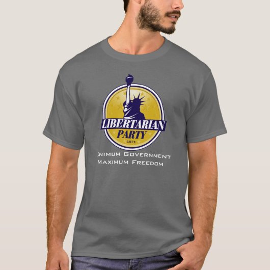 Shirt van de Libertarian Party (Voorkant)