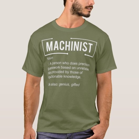 Shirt van de machinist voor een mengelig machinist (Voorkant)