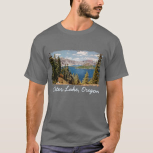 Shirt van de Mannen van het meer van Oregon