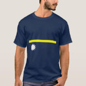 Shirt van de Nauru-vlag (Voorkant)