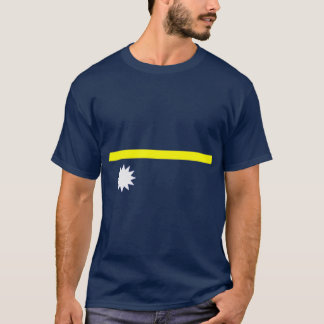 Shirt van de Nauru-vlag