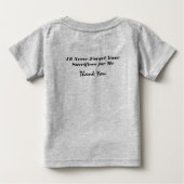 Shirt van de nieuwe generatie patriottisch Baby (Achterkant)