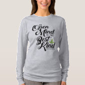 Shirt van de open geest voor vrouwen (Voorkant)