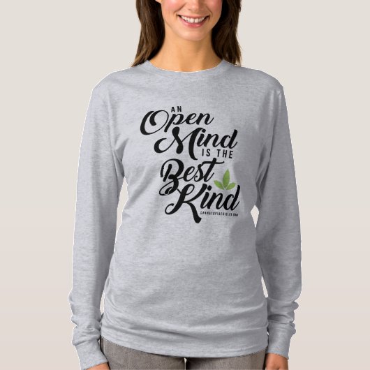 Shirt van de open geest voor vrouwen (Voorkant)