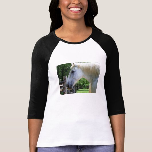 shirt van de paardenliefhebber (Voorkant)