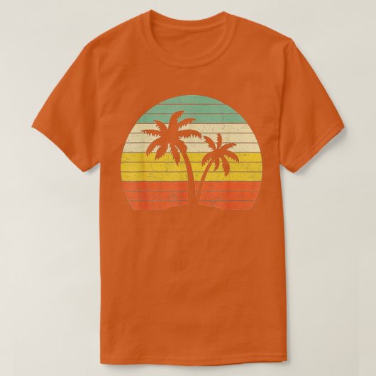 Shirt van de palmboom tropisch regenwoud (Design voorkant)