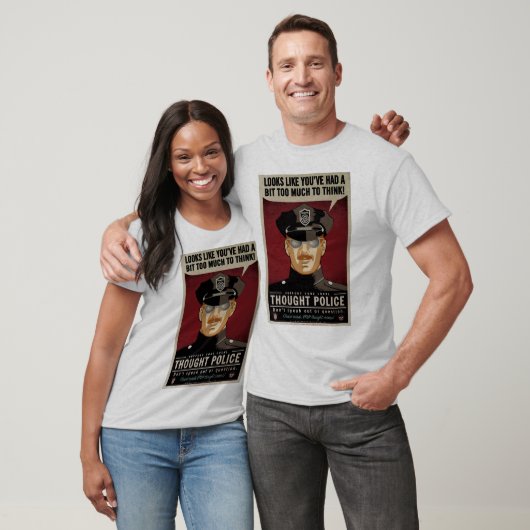 Shirt van de politie (Unisex)