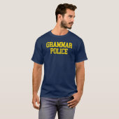 Shirt van de politie van Grammar (Voorkant volledig)
