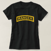 Shirt van de Ranger van het leger - Shirt van de R (Design voorkant)