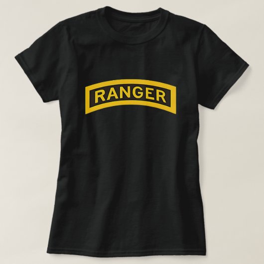 Shirt van de Ranger van het leger - Shirt van de R (Design voorkant)