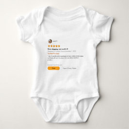 Shirt van de Review van de baby/één-stuk ( 0-24 mo