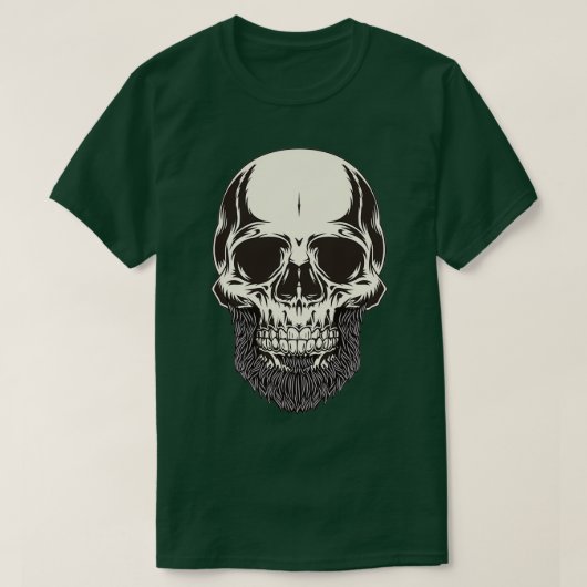Shirt van de schedel (Design voorkant)