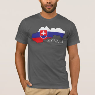 Shirt van de Slowaakse vlag