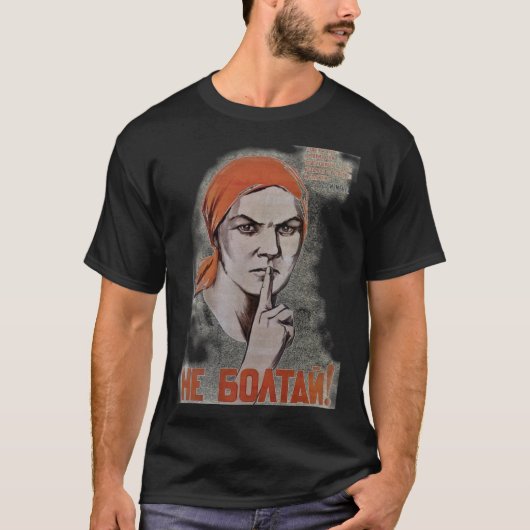 Shirt van de Sovjetpropaganda - (Voorkant)