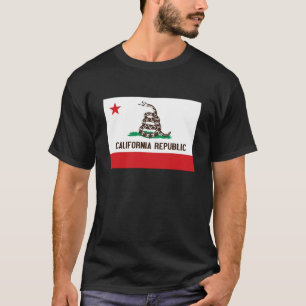 SHIRT VAN DE STAATSVLAG VAN DE REPUBLIEK KLIFORNIË