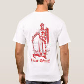 Shirt van de Templar Battle Cry (Achterkant)