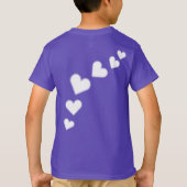 Shirt van de Valentijnse Valentijn van kind (Achterkant)
