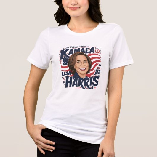 Shirt van de Verkiezingen Kamala Harris (Voorkant)