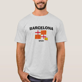 Shirt van de vlag van BARCELONA