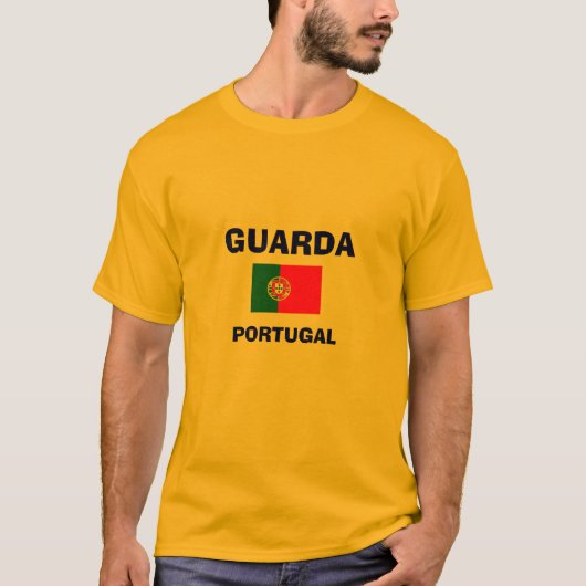 Shirt van de vlag van Guarda Portugal (Voorkant)