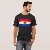 Shirt van de vlag van Kroatië (Voorkant volledig)
