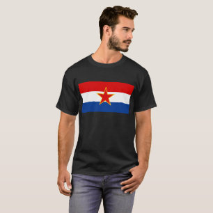 Shirt van de vlag van Kroatië