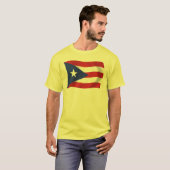 Shirt van de vlag van Puerto Rico (Voorkant volledig)