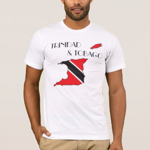 Shirt van de vlag van Trinidad en Tobago