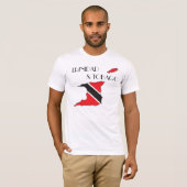 Shirt van de vlag van Trinidad en Tobago (Voorkant volledig)