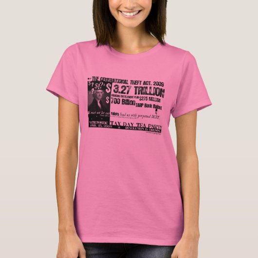 Shirt van de voorwaardelijke schuld (Voorkant)