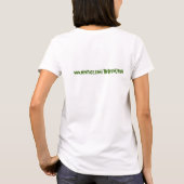 Shirt van de vrouwelijke meervoudige spaghetti-rie (Achterkant)