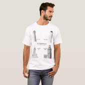 Shirt van de vuurtoren van New Jersey Mannen (Voorkant volledig)