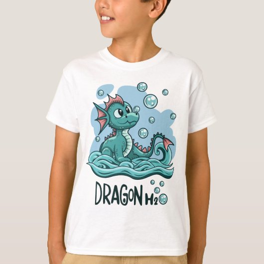 Shirt van de waterdraak (Voorkant)