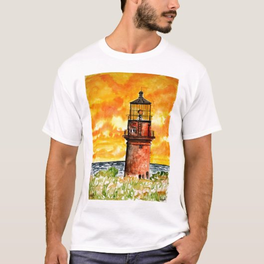 shirt van de wijngaard van de gaffelkast marthas (Voorkant)