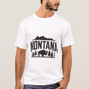 Shirt van de wildernis van Montana Bison