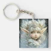 Shirt van de winterfee sleutelhanger (voorkant)