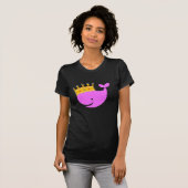 Shirt van de 'Women's Selena the Whale' (koningin (Voorkant volledig)