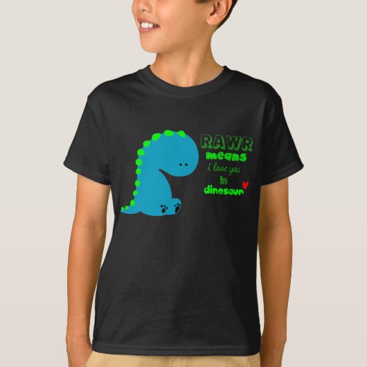 shirt van dinosaur rawr (Voorkant)